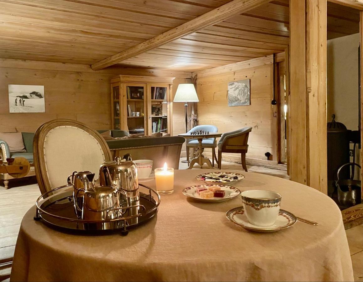 Bed and Breakfast Alpen Charme - Chalet D'Hotes Et Spa à Gsteig Extérieur photo